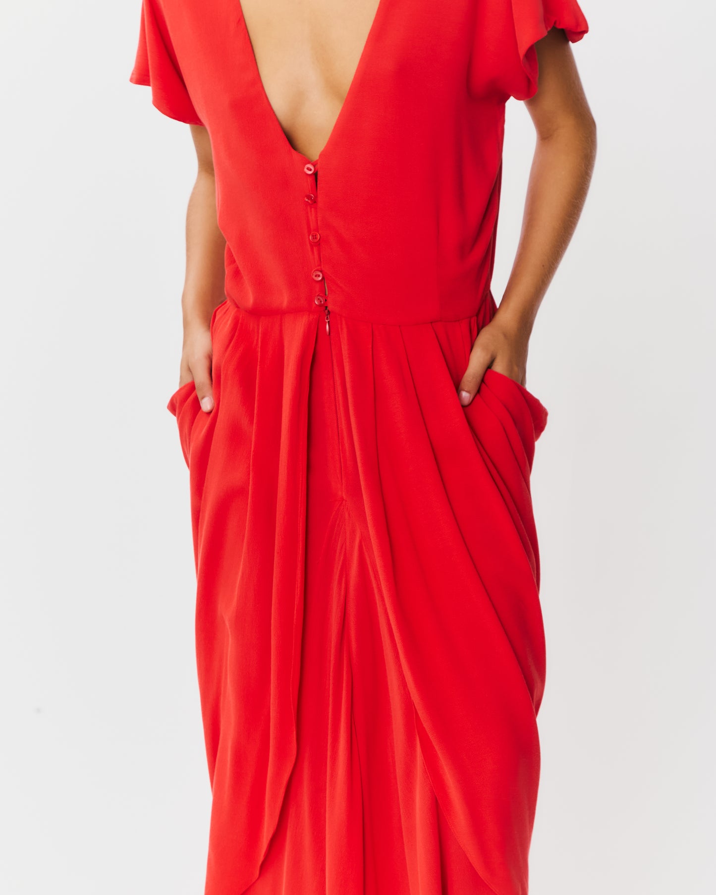 Vestido Sereia Vermelho