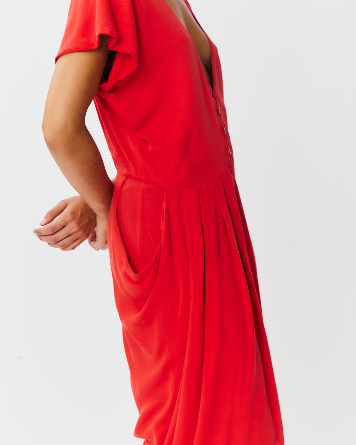 Vestido Sereia Vermelho