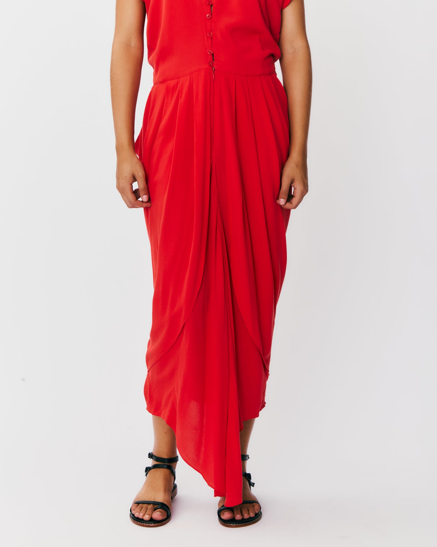 Vestido Sereia Vermelho