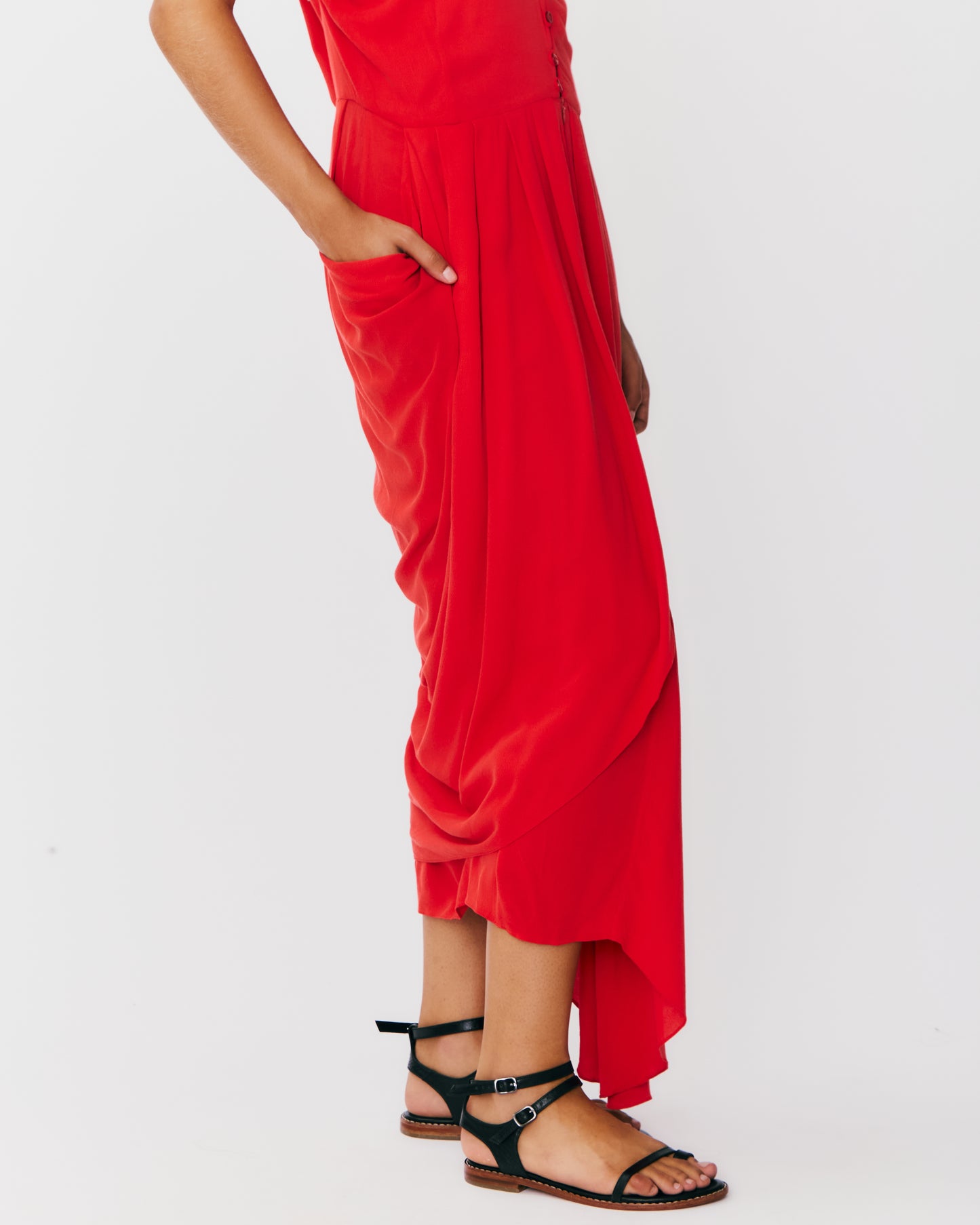 Vestido Sereia Vermelho