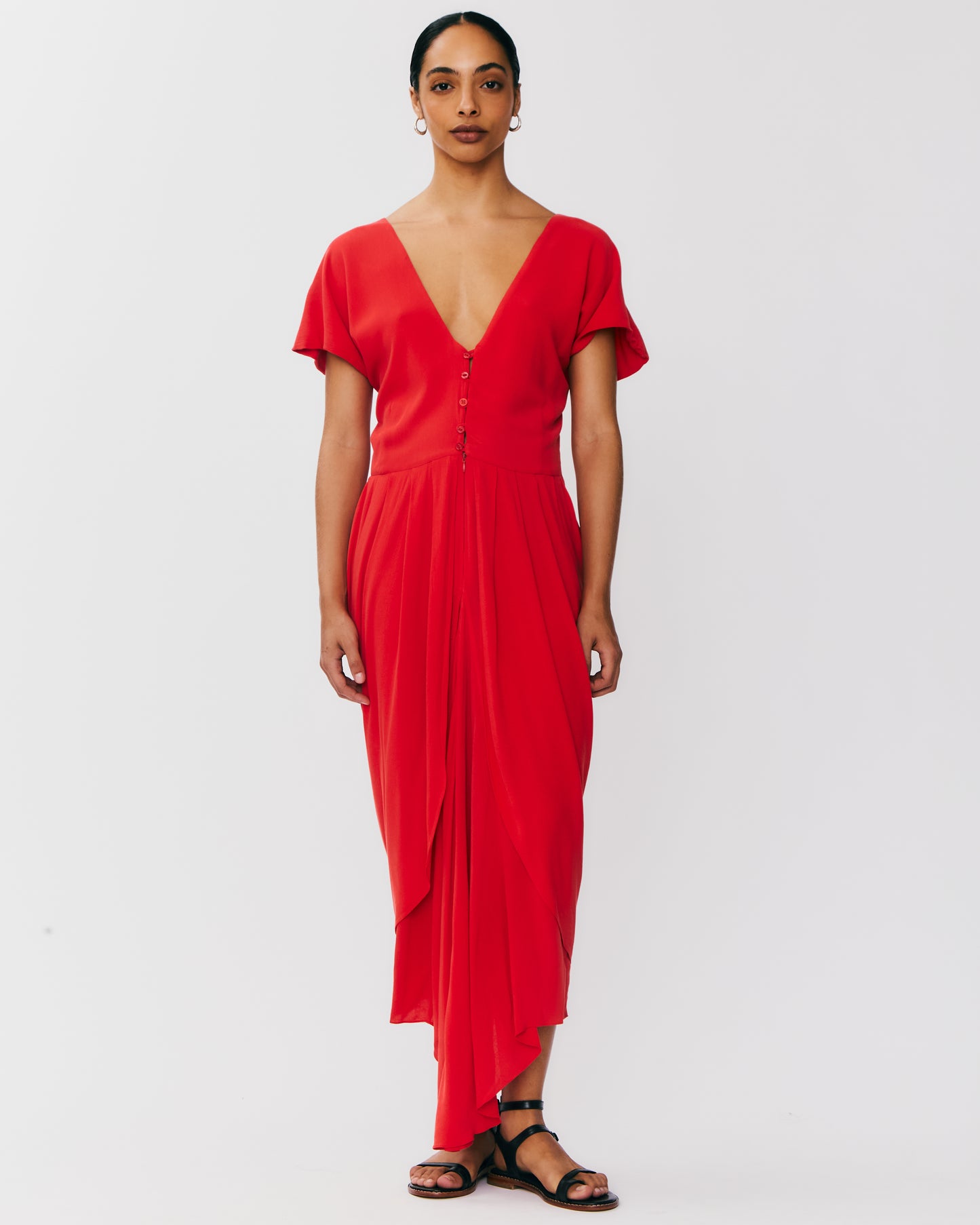 Vestido Sereia Vermelho