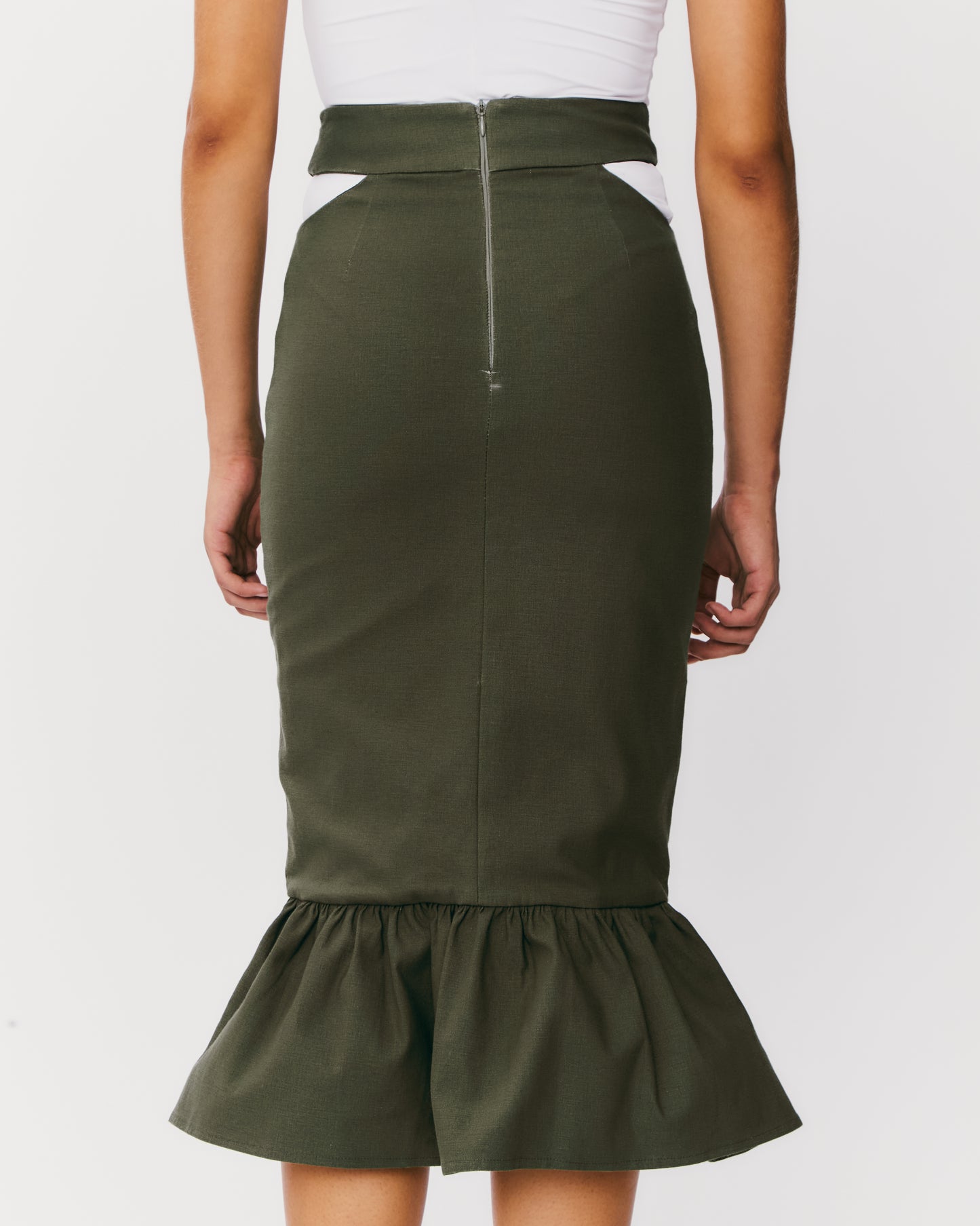 Saia Ida Verde Musgo