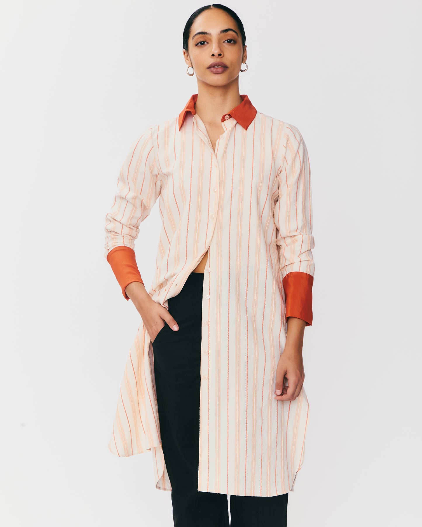 Chemise Listras Terracota