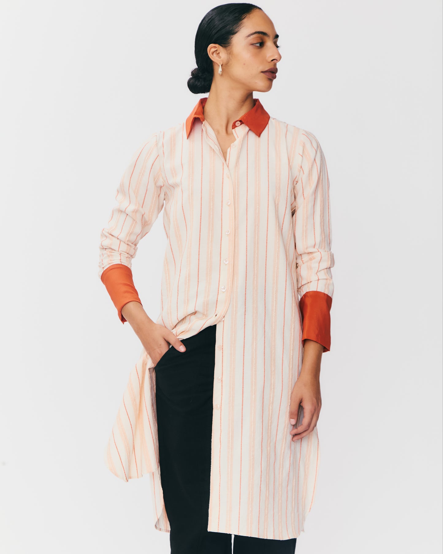 Chemise Listras Terracota