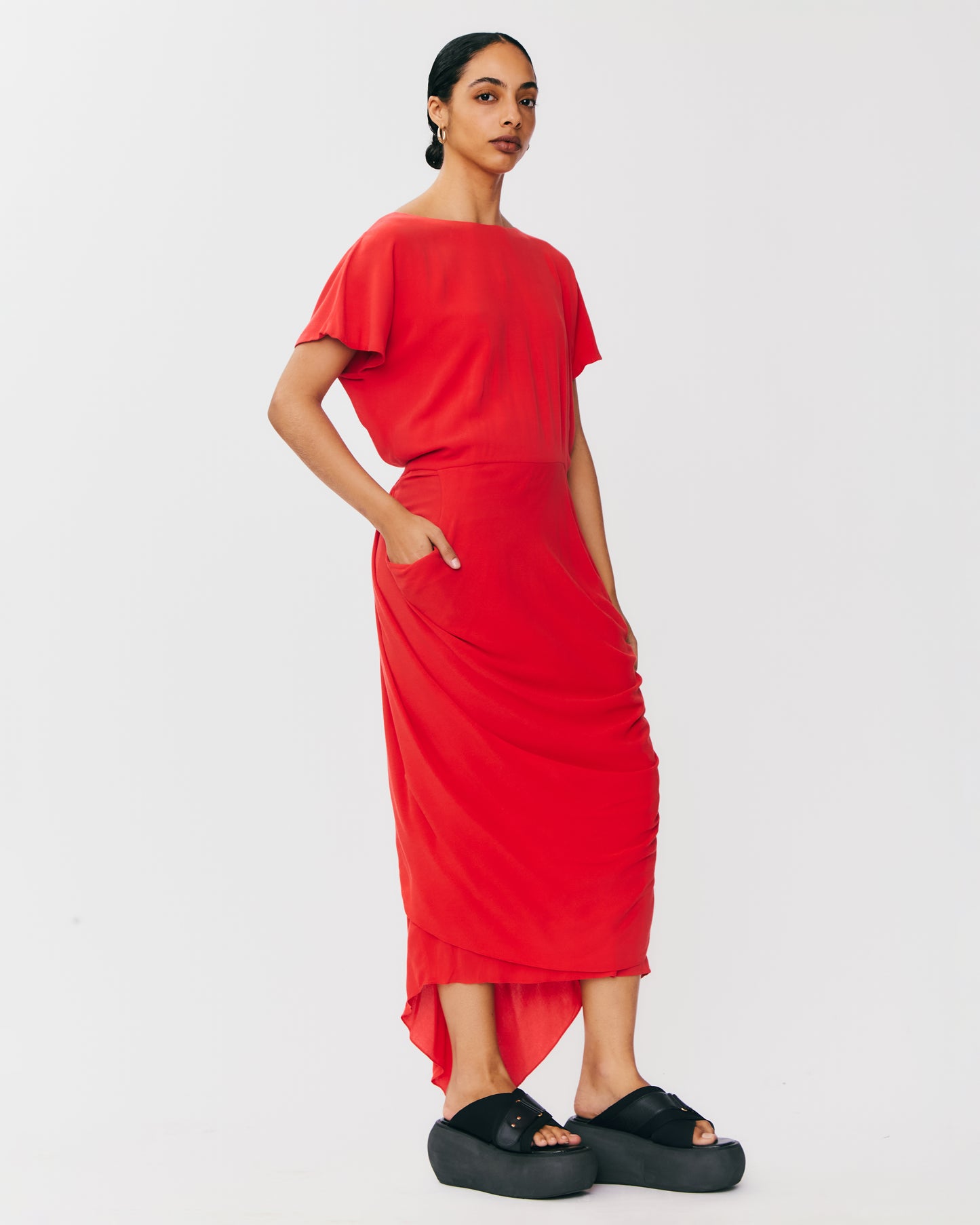 Vestido Sereia Vermelho