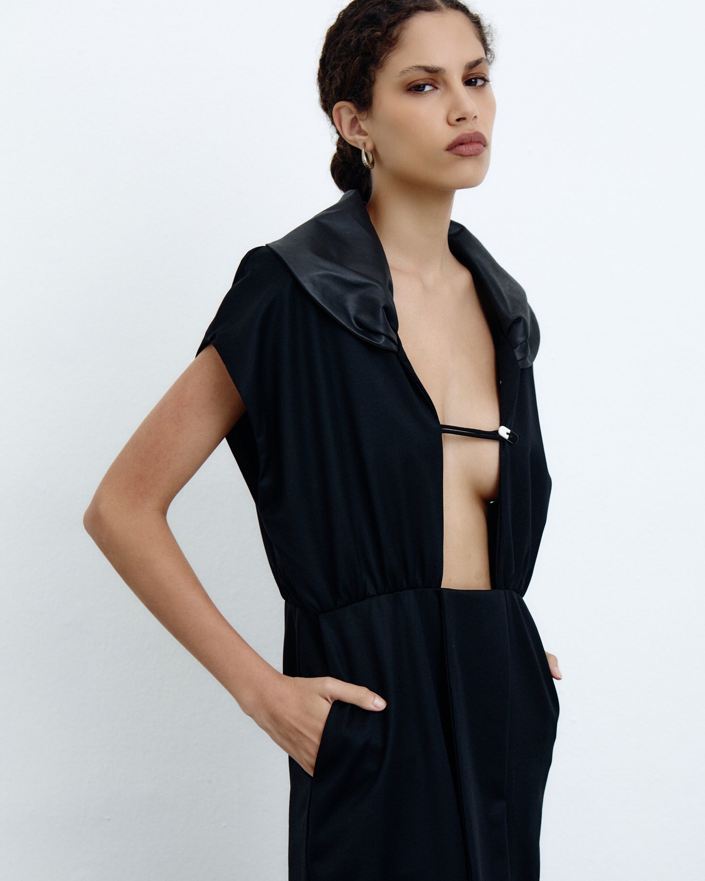 Vestido Casulo Preto