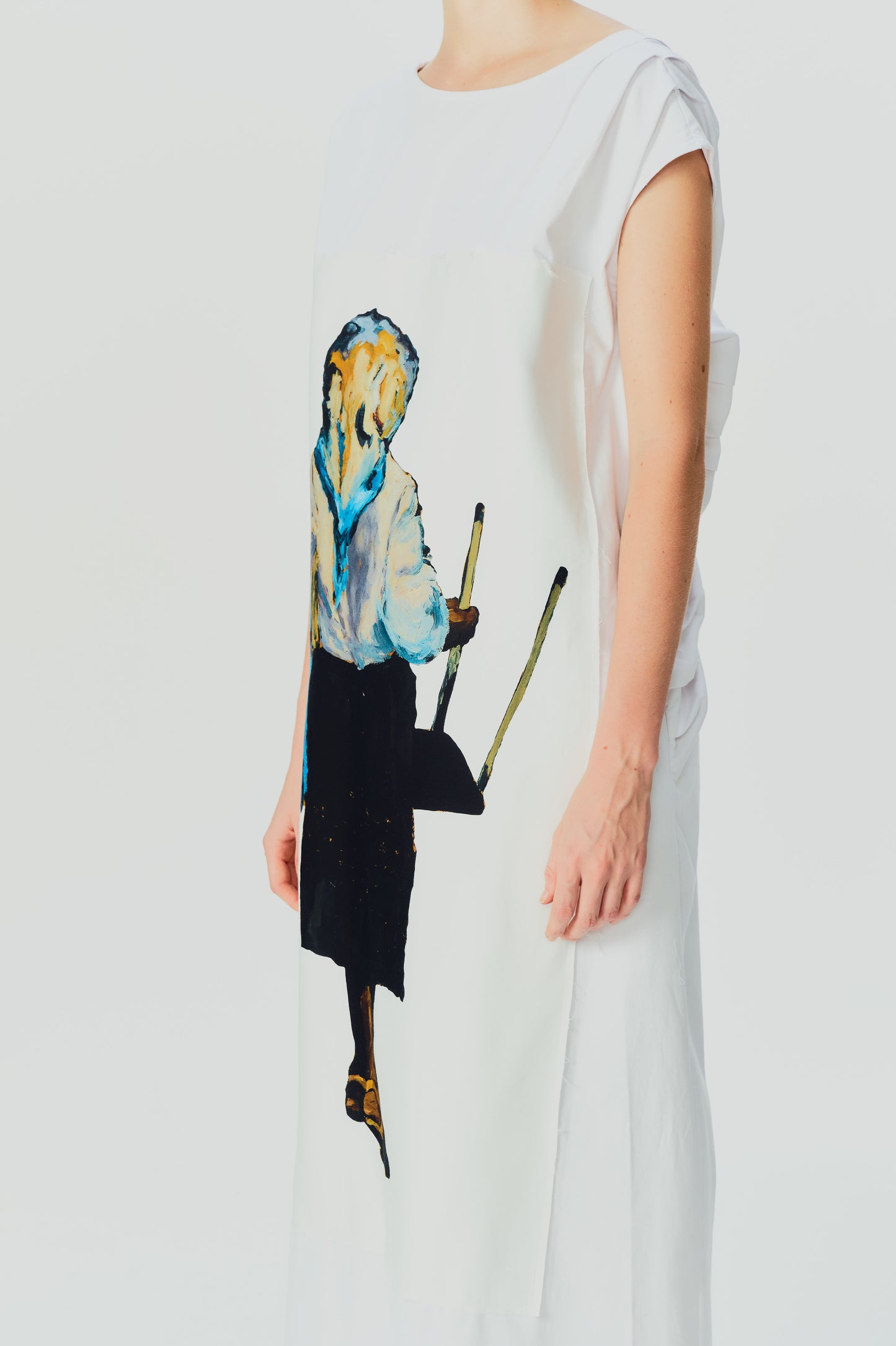 Nancy Dress with Maxwell Alexandre Print