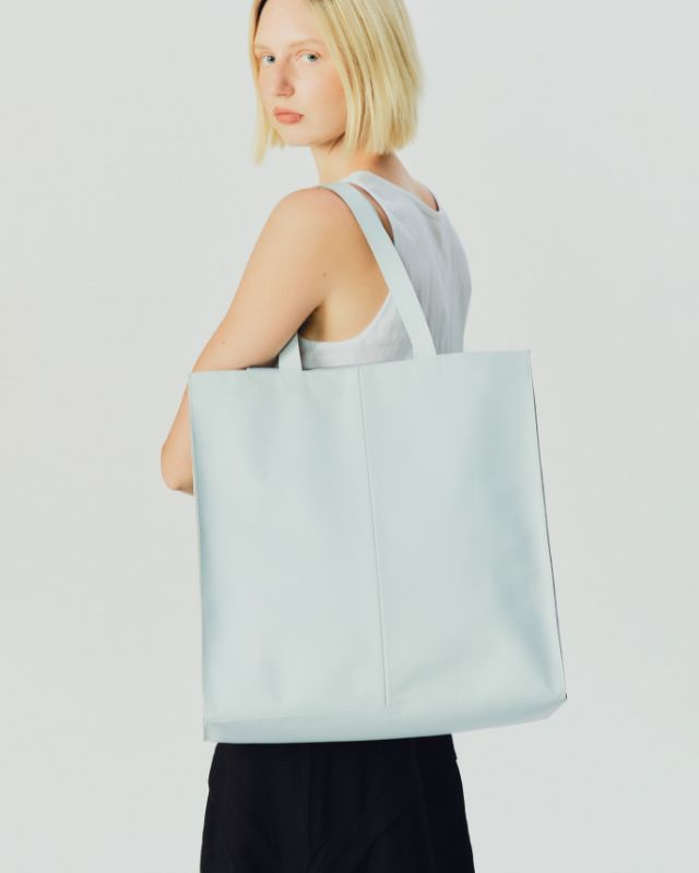 Bolso Peregrinaje Suave Azul Grande