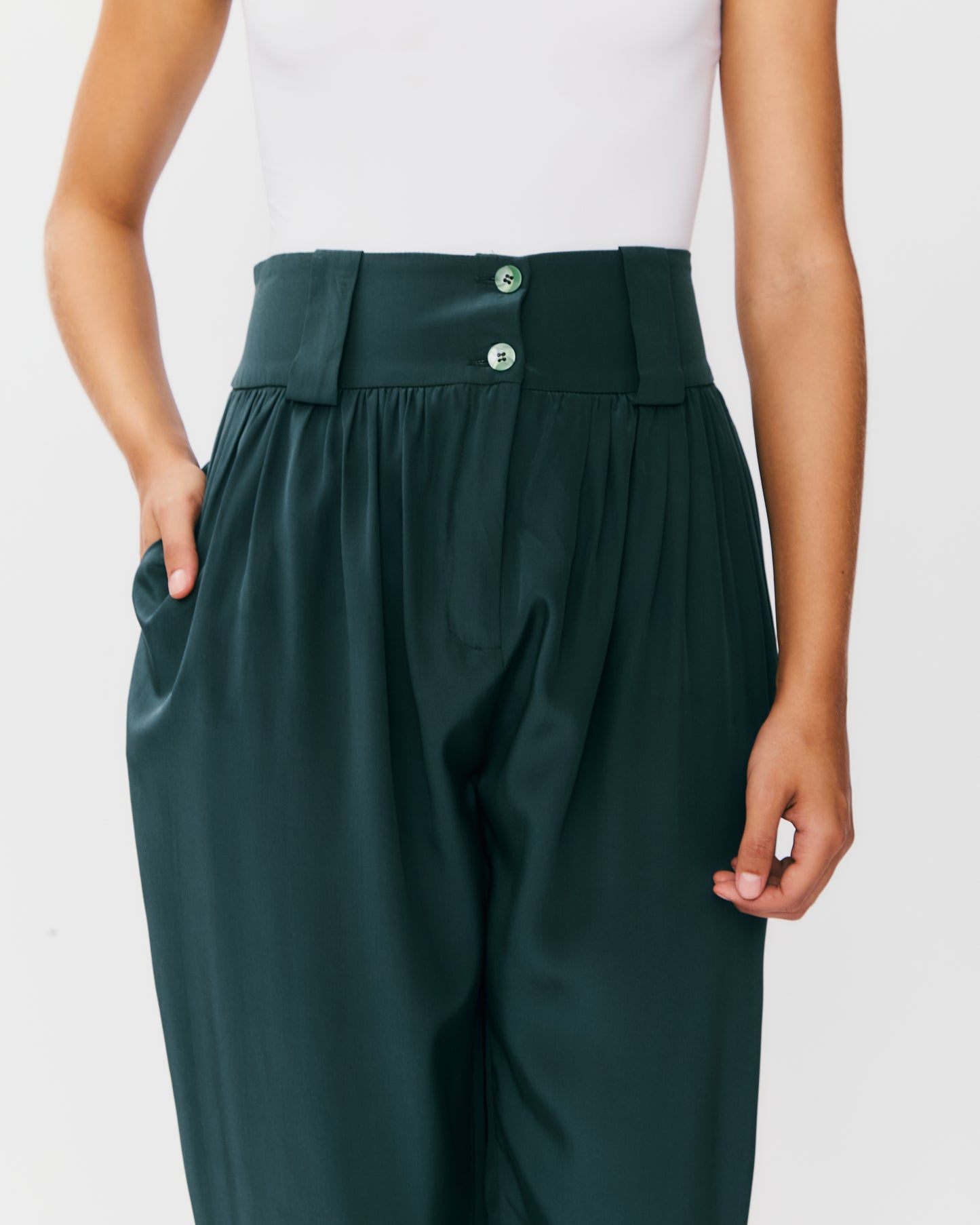 Calça Luciana Verde Esmeralda