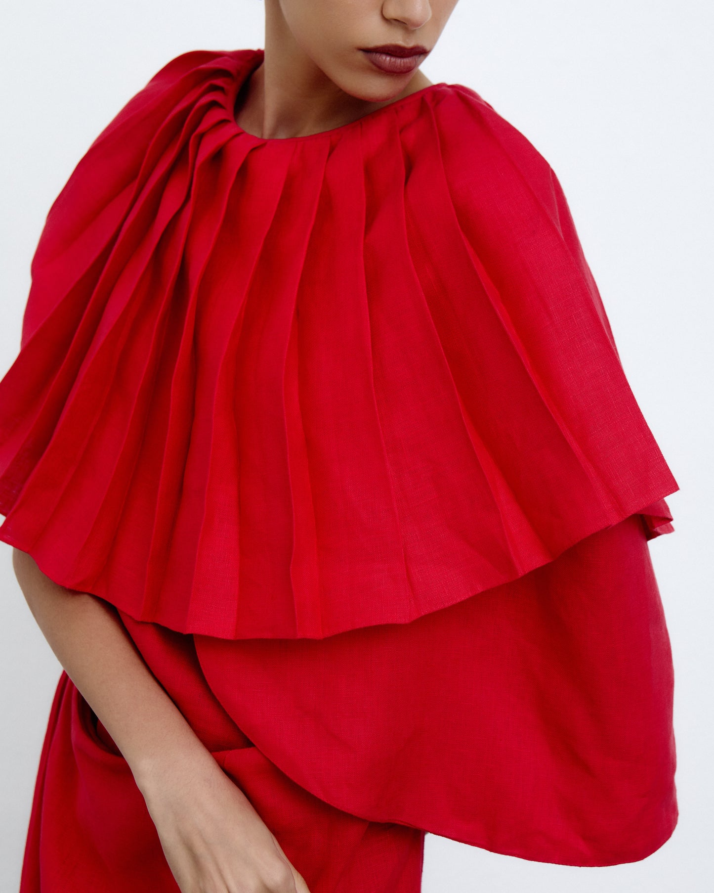 Vestido Vulcão Vermelho