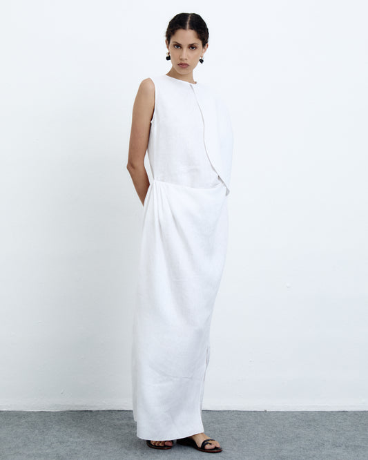 Vestido Vulcão Branco