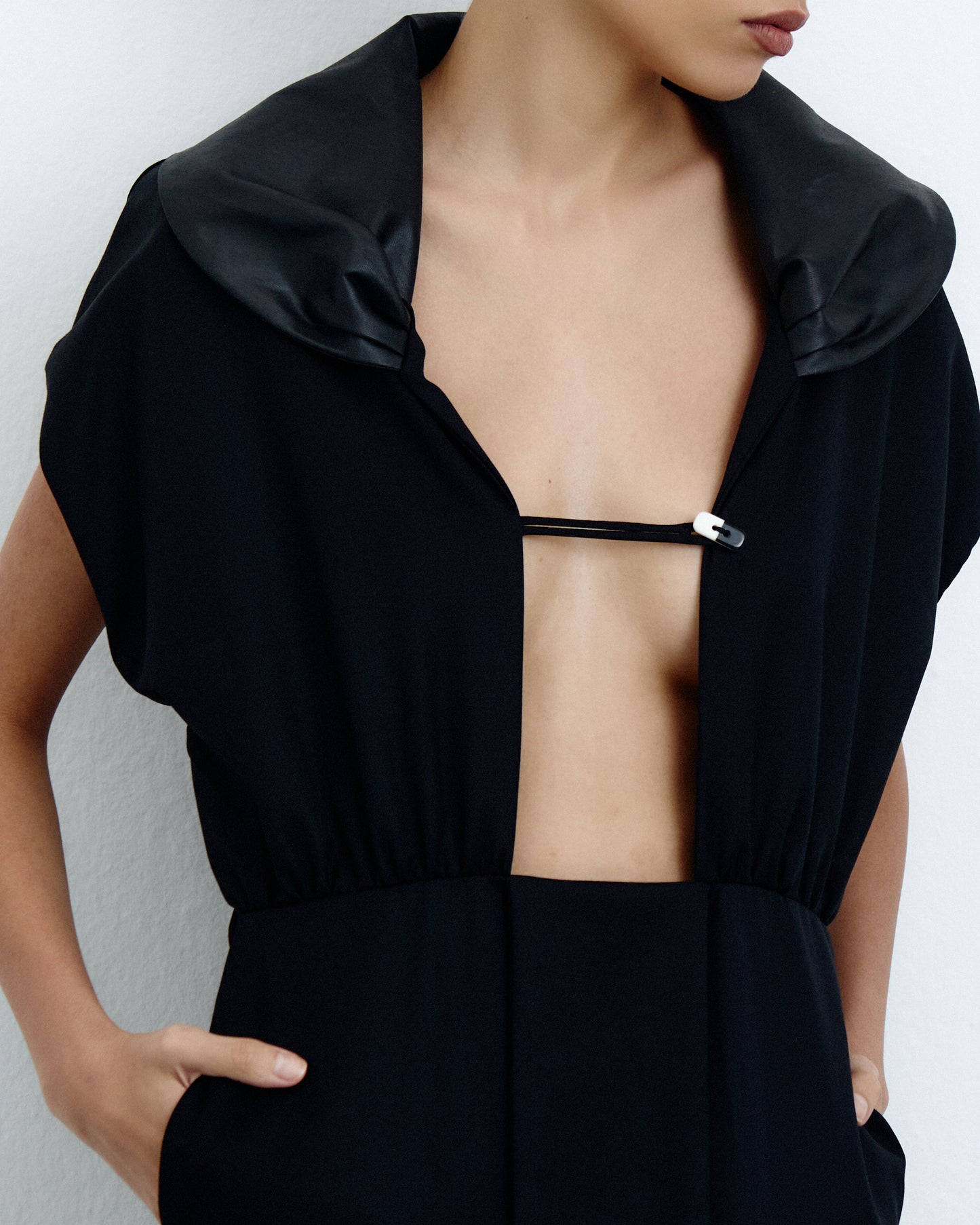 Vestido Casulo Preto