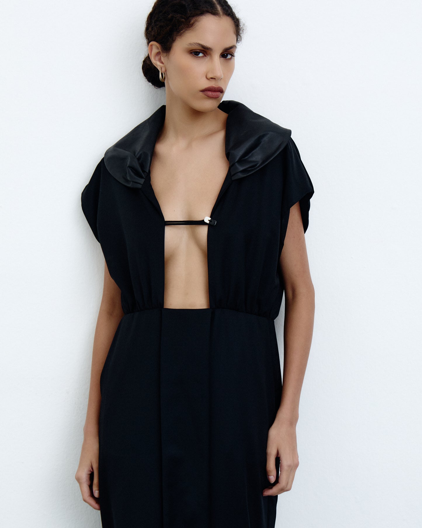 Vestido Casulo Preto