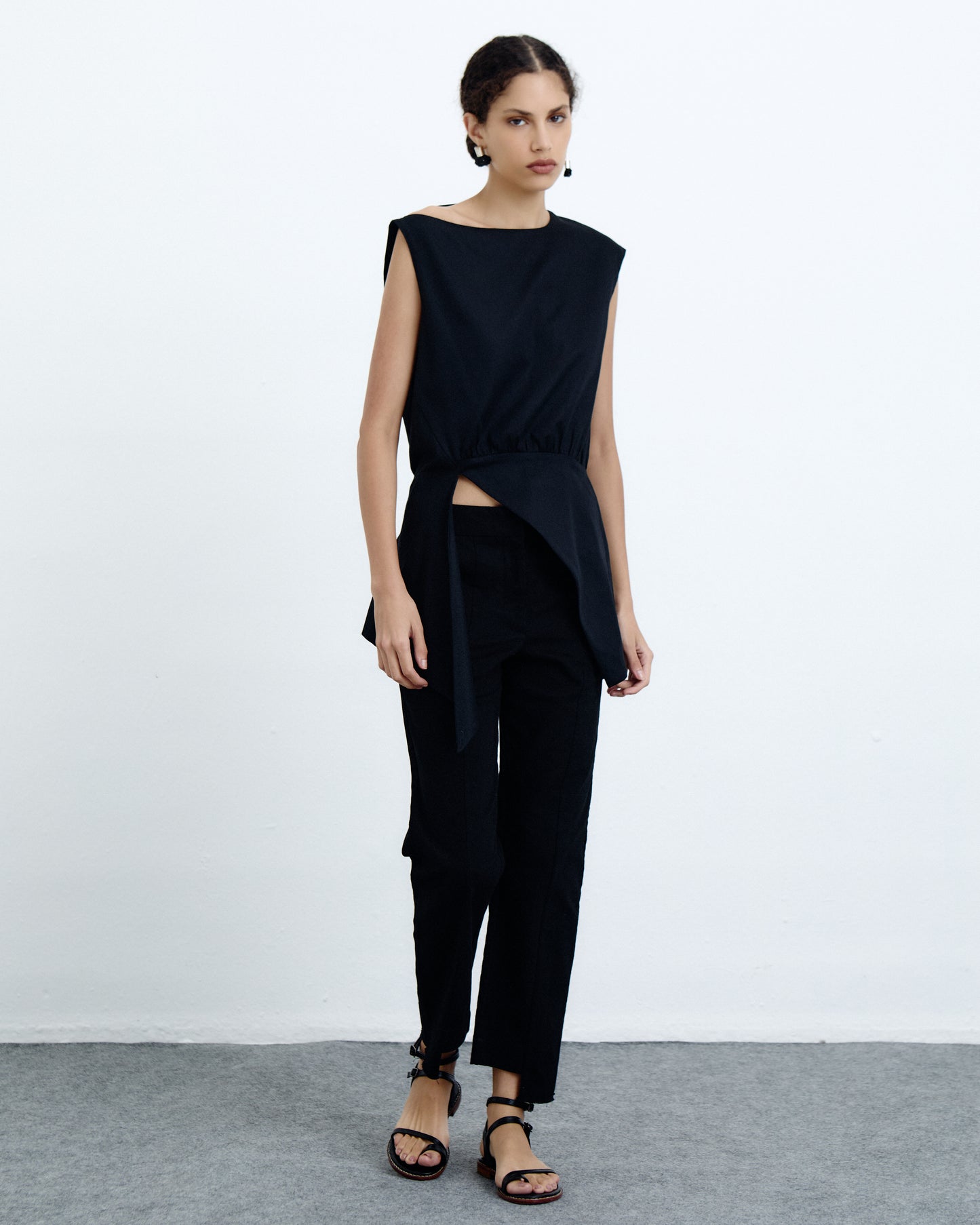 Blusa Fenda Preto