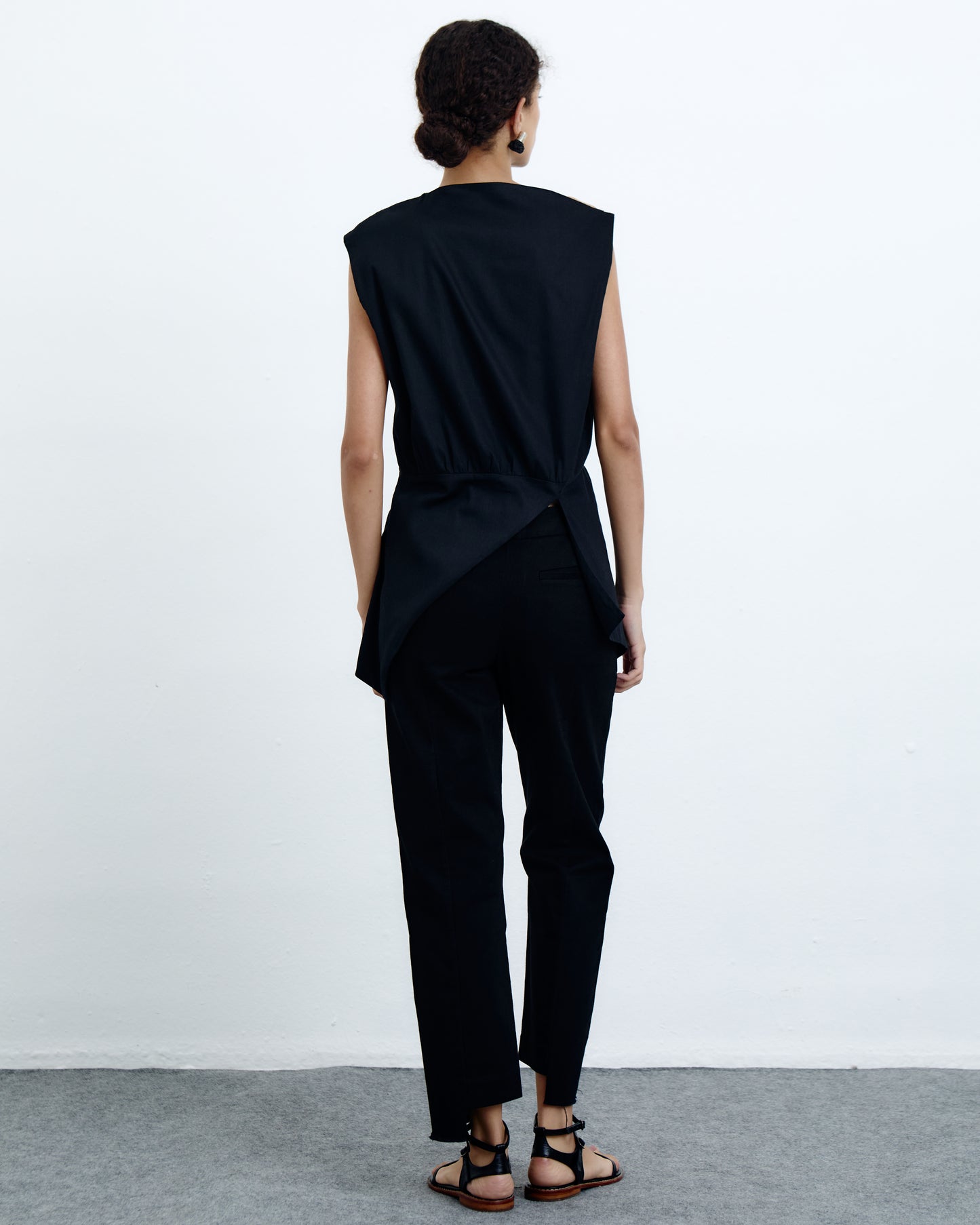 Blusa Fenda Preto