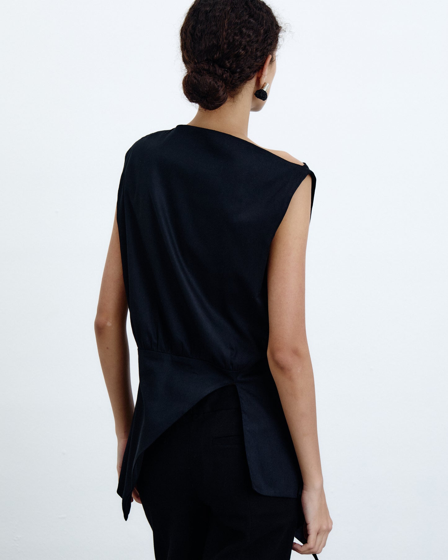 Blusa Fenda Preto