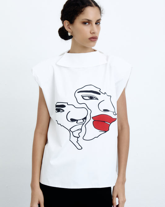 Blusa Golfo Estampa